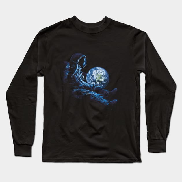 Earth Play Long Sleeve T-Shirt by nicebleed